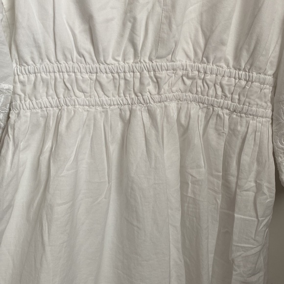 Knee-length white embroidered dress, by Gap - Picture 4 of 4